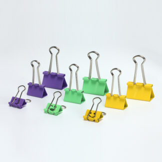Clips para carpetas de varios colores